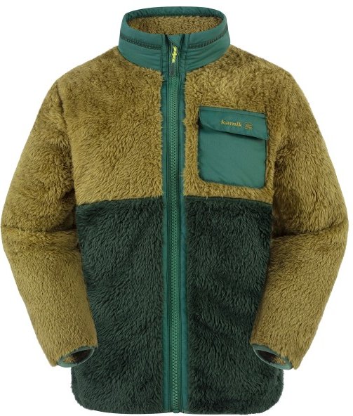 Kamik - Kid's Shep - Fleecejacke Gr 110 oliv