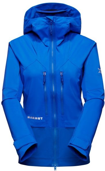 Mammut - Women's Eiger Nordwand Pro Softshell Hooded Jacket - Softshelljacke Gr S blau