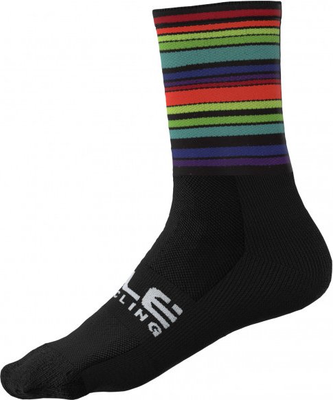 Alé - Flash Socks - Radsocken Gr 40-43 - M schwarz