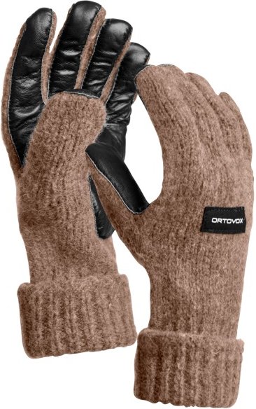 Thumbnail - Ortovox - Classic Wool Glove Leather - Handschuhe Gr XS braun