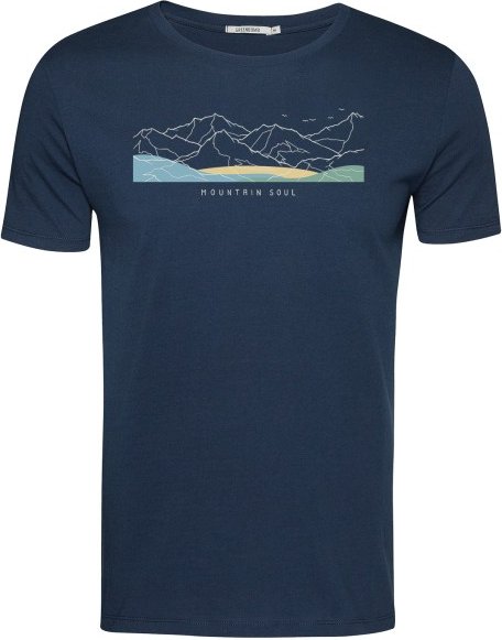 GreenBomb - Mountain Soul Guide T-Shirt - T-Shirt Gr M blau