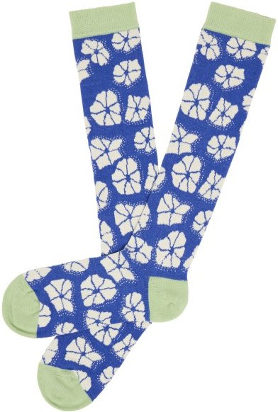 Thumbnail - Tranquillo - Women's Kniestrümpfe Vanilla - Multifunktionssocken Gr 39–42 blau