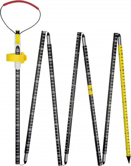 Pieps - Probe Carbon 300 Pro - Lawinensonde Gr 300 cm gelb/schwarz