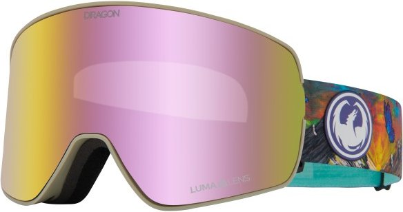 Dragon - NFX2 (VLT 42 + 54%) - Skibrille Gr M bunt