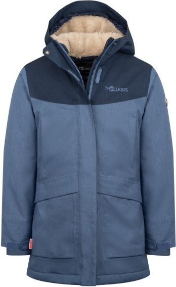 Trollkids - Girl's Oslo Coat Pro - Mantel Gr 110 blau