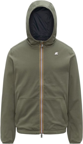K-Way - Jake Double Interlock - Freizeitjacke Gr M oliv