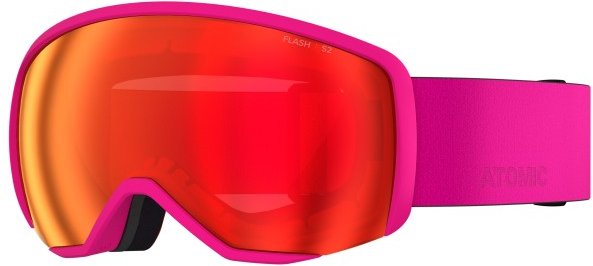 Thumbnail - Atomic - Kid's Revent Junior S Flash - Skibrille Gr Small Fit rot