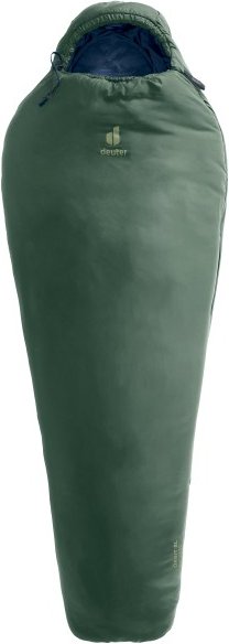 Deuter - Women's Orbit SL 0°C - Kunstfaserschlafsack Gr 198 x 74 x 47 cm ivy /blau