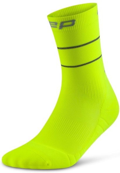 Thumbnail - CEP - Pro Run Reflective Mid Cut 2.0 - Laufsocken Gr IV grün