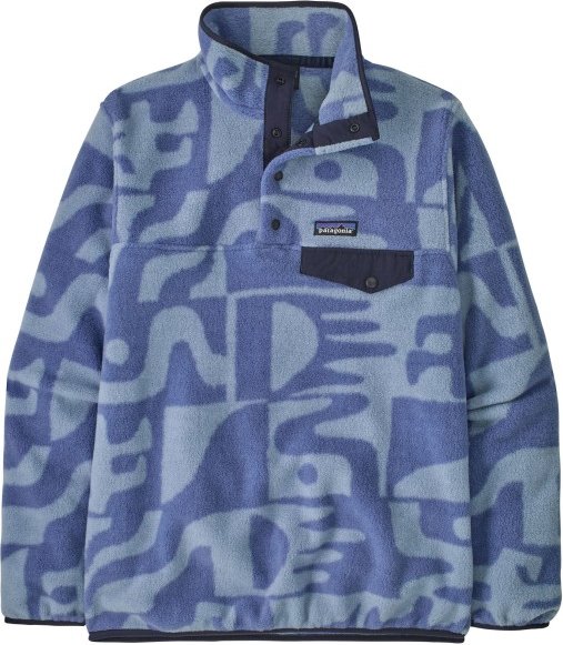 Patagonia - Women's Lightweight Synchilla Snap-T Fleece Pullov - Fleecepullover Gr S blau