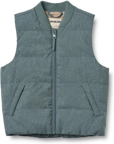 WHEAT - Kid's Puffer Waistcoat Andre - Kunstfaserweste Gr 98 grau