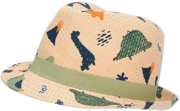 Sterntaler - Kid's Strohhut Dino - Hut Gr 45 cm beige