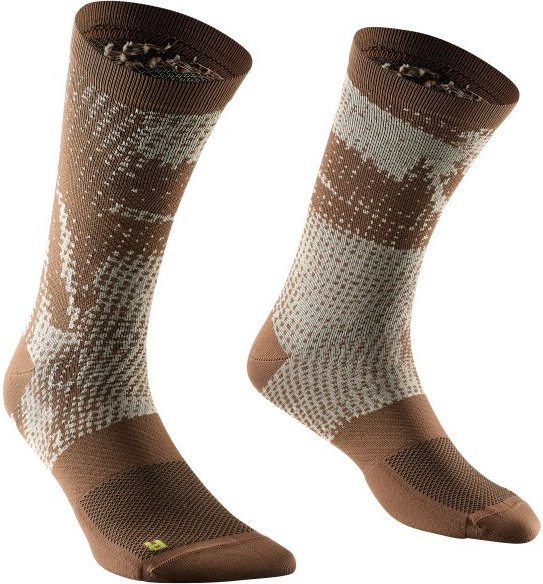 Mavic - Essential Graphic Socks - Radsocken Gr 39-42 braun