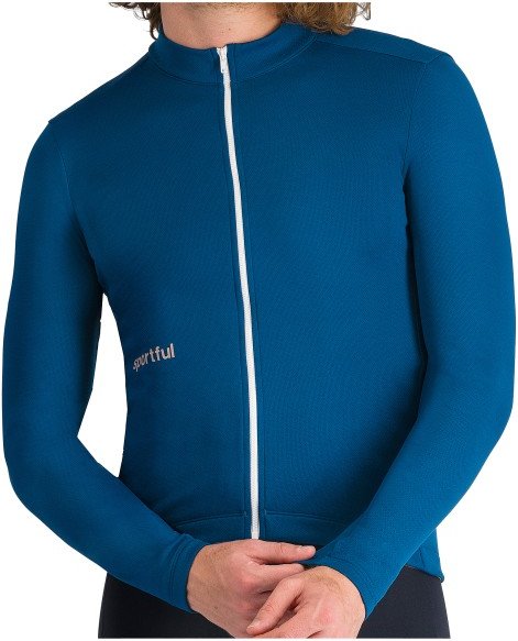 Sportful - Classic Thermal Jersey - Radtrikot Gr L blau