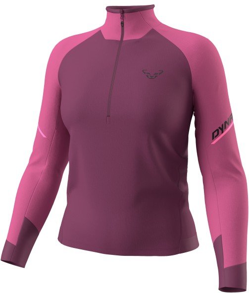 Thumbnail - Dynafit - Women's Alpine L/S 1/2 Zip Tee - Longsleeve Gr S lila