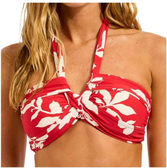 Seafolly - Women's Collective Halter Bandeau - Bikini-Top Gr 42 bunt