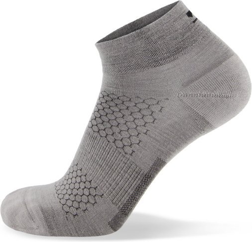 Mons Royale - Atlas Merino Ankle Sock - Merinosocken Gr 35-38 - S grau