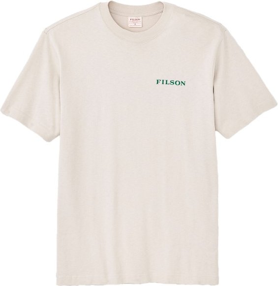 Filson - S/S Frontier Logo T-Shirt - T-Shirt Gr XXL weiß