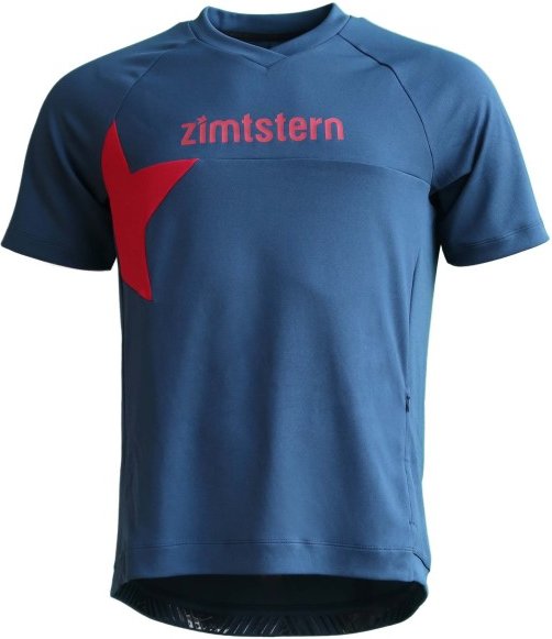 Zimtstern - Bulletz Shirt S/S - Radtrikot Gr M blau