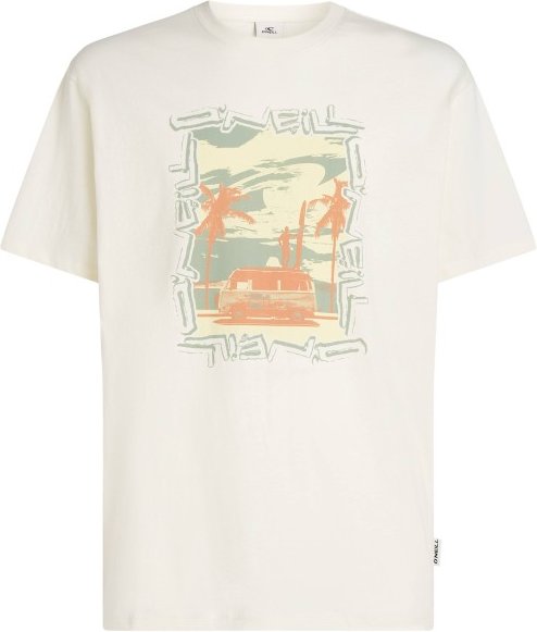 O'Neill - Photo Front Print T-Shirt - T-Shirt Gr M weiß