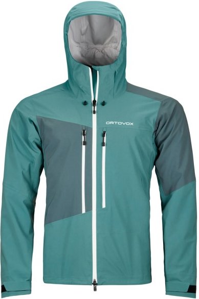 Ortovox - Westalpen 3L Jacket - Regenjacke Gr S türkis