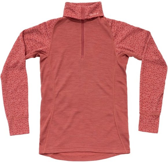 Devold - Duo Active Woman Zip Neck - Merinounterwäsche Gr XL rot