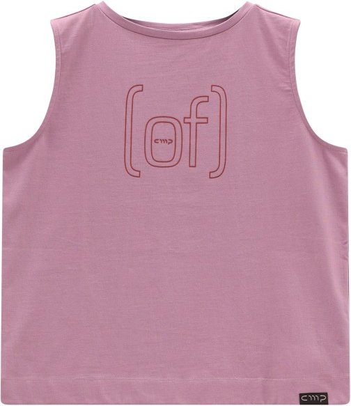 CMP - Women's Sleeveless T-Shirt - Top Gr M rosa