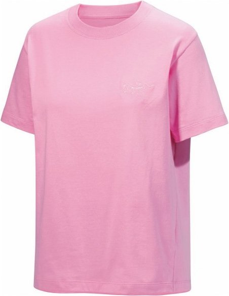 Arc'teryx - Women's Kragg Cotton Little Bird Crew S/S - T-Shirt Gr XL rosa