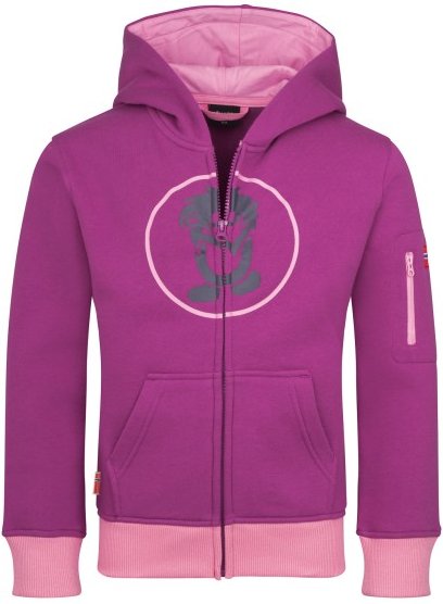 Trollkids - Kids Sortland Jacket - Hoodie Gr 140 lila