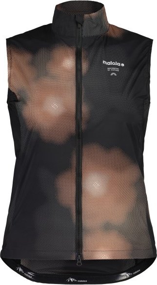 Maloja - Women's MalkaM. Vest Printed - Fahrradweste Gr XL schwarz