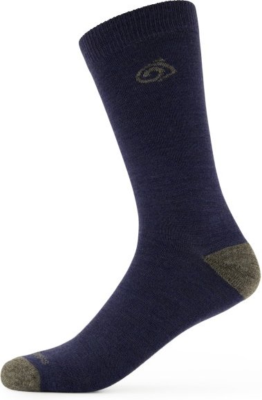 Craghoppers - Nosilife Travel Woll Socken - Wandersocken Gr 43-47 blau