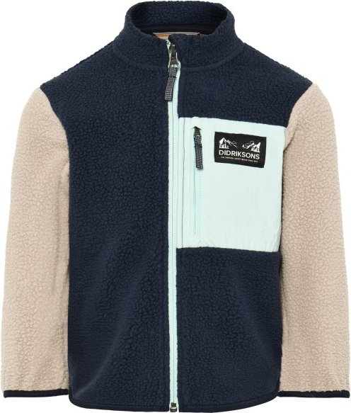 Didriksons - Kid's Anten Fullzip - Fleecejacke Gr 90 blau