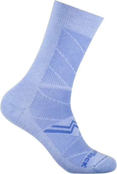 Wrightsock - Coolmesh II Crew - Wandersocken Gr 37,5-41 blau