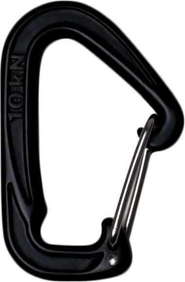 Ticket to the Moon - Carabiner 10 kN - Pair - Schnappkarabiner schwarz