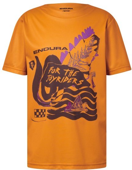 Endura - Kid's SingleTrack Core Tee - Funktionsshirt Gr 7/8 Years orange