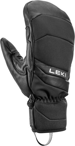 Thumbnail - Leki - Griffin Base Zero Mitt - Handschuhe Gr 7 grau/schwarz