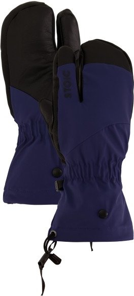 Stoic - Kid's Wool NalluSt. II 3 Finger - Handschuhe Gr 5 blau