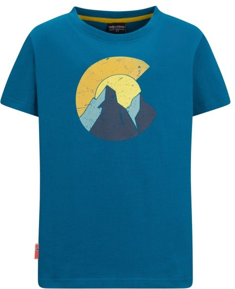 Trollkids - Kid's Halsafjord T-Shirt - T-Shirt Gr 110 blau