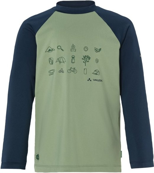 Vaude - Kid's Solaro L/S T-Shirt III - Funktionsshirt Gr 134/140 grün