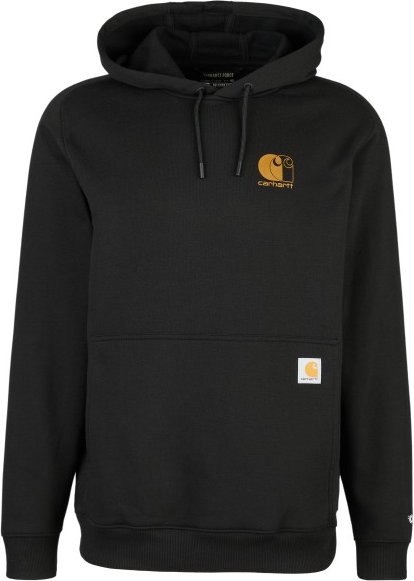 Carhartt - Signature Logo Sweatshirt - Hoodie Gr XXL schwarz