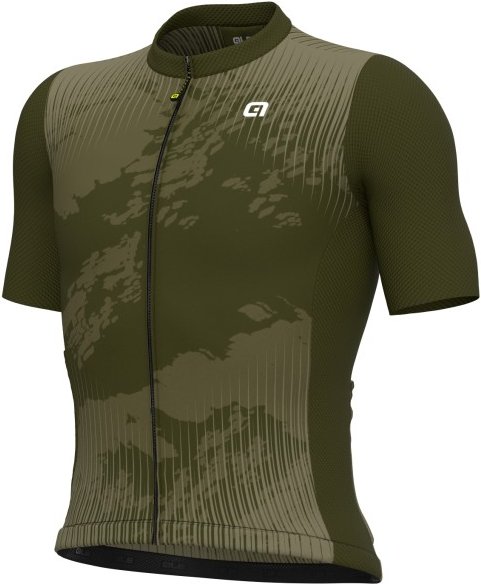 Alé - Krakatoa Jersey - Radtrikot Gr L oliv