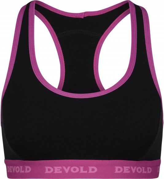 Devold - Double Bra - Sport-BH Gr XS schwarz
