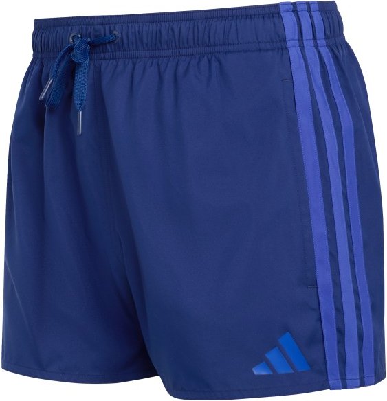 adidas - 3 Stripes Bold Short 3'' - Badehose Gr M blau