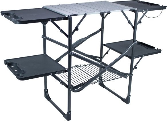 GCI - Slim-Fold Cook Station - Campingschrank Gr 53 x 132 x 82 cm schwarz