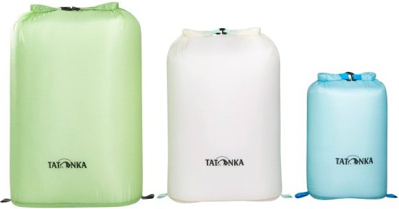 Thumbnail - Tatonka - SQZY Dry Bag Set - Packsack Gr One Size grün/weiß