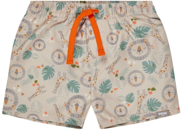 Sterntaler - Kid's Badeshorts Safari - Boardshorts Gr 92 grau