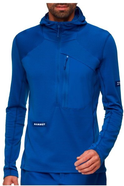 Mammut - Eiger Nordwand Advanced First Layer Half Zip - Fleecejacke Gr XXL blau