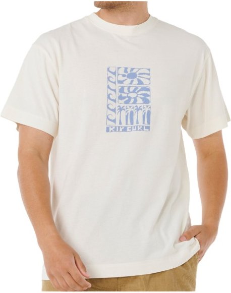 Thumbnail - Rip Curl - AOTS TY Williams Stacked Tee - T-Shirt Gr S weiß