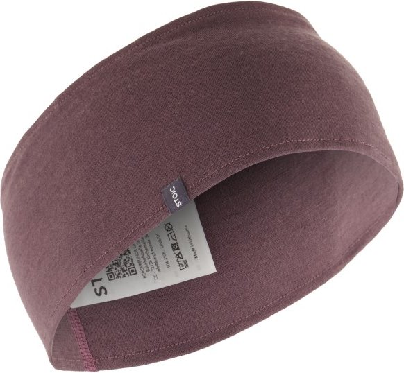 Stoic - Merino180 BengtSt. Headband double - Stirnband Gr One Size lila