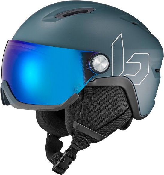 Bollé - Eco V-Atmos S1-S3 - Skihelm Gr 52-55 cm - S blau